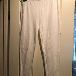 Joan Vass White leggings